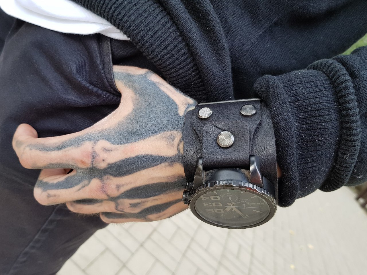 Ремешок для часов Diesel. Ремешок напульсник. | Пикабу