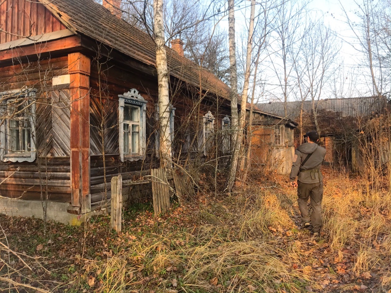 Нашёл дома самосёлов в Чернобыльской зоне | Пикабу