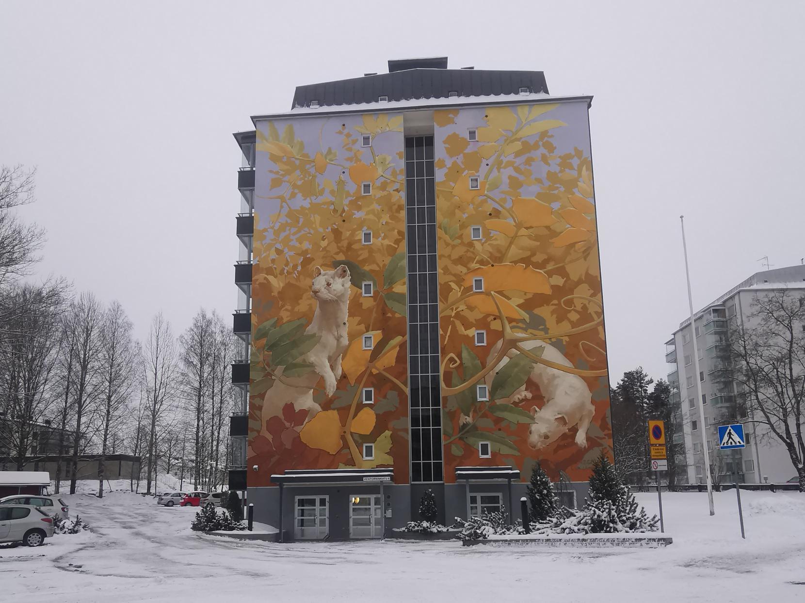 Нужен закон, поощряющий раскраску домов в северных городах | Пикабу