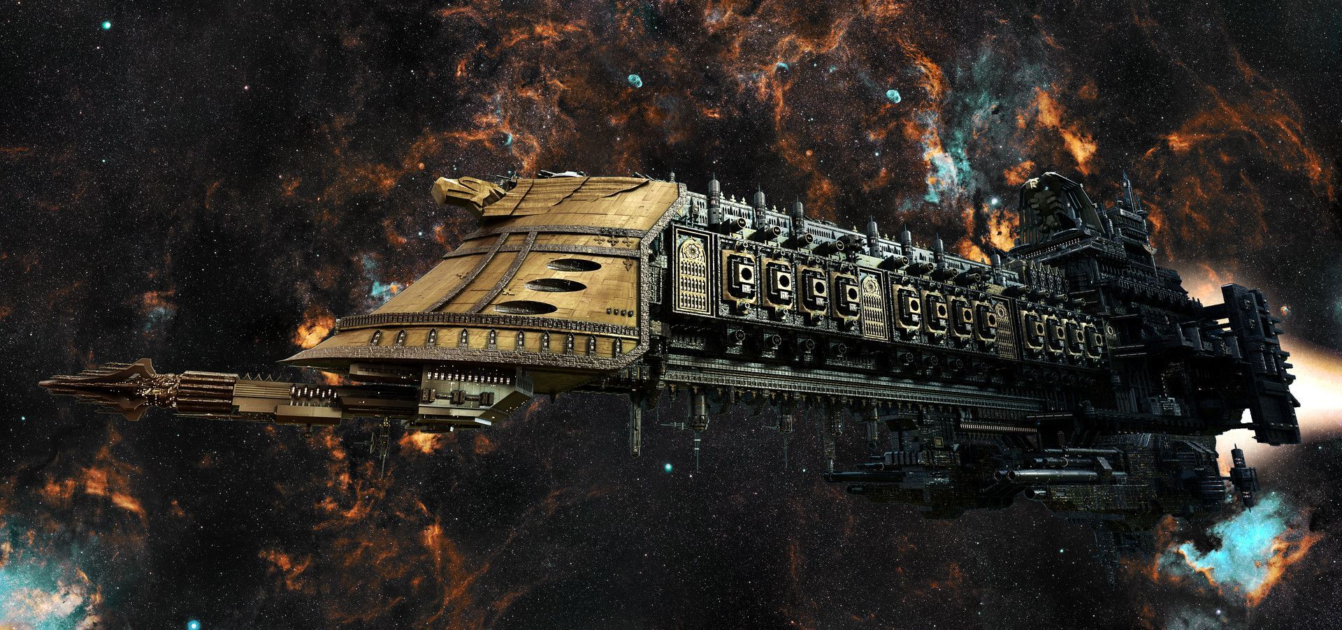 Вечно живой Battlefleet Gothic | Пикабу