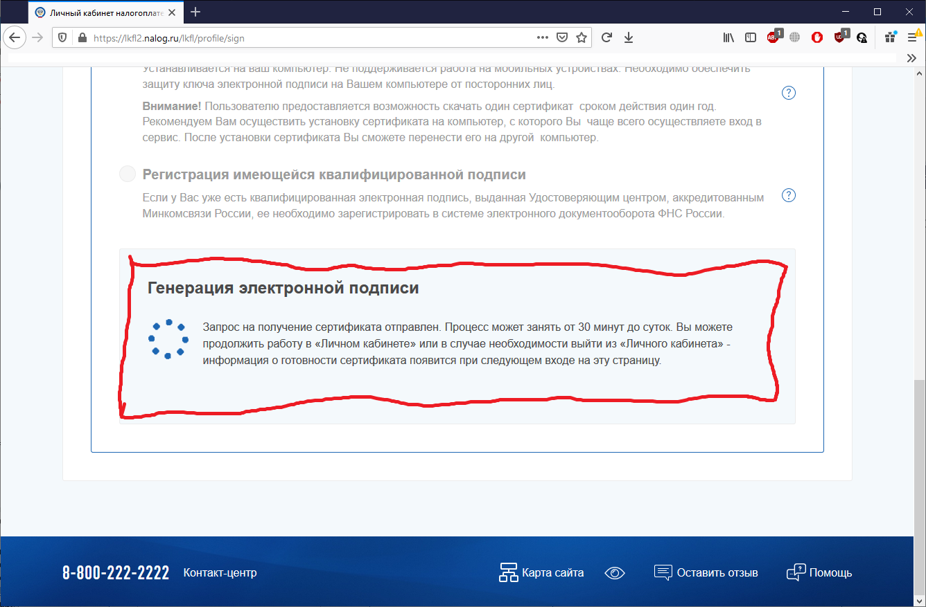 Электронная подпись для Налог.ру | Пикабу