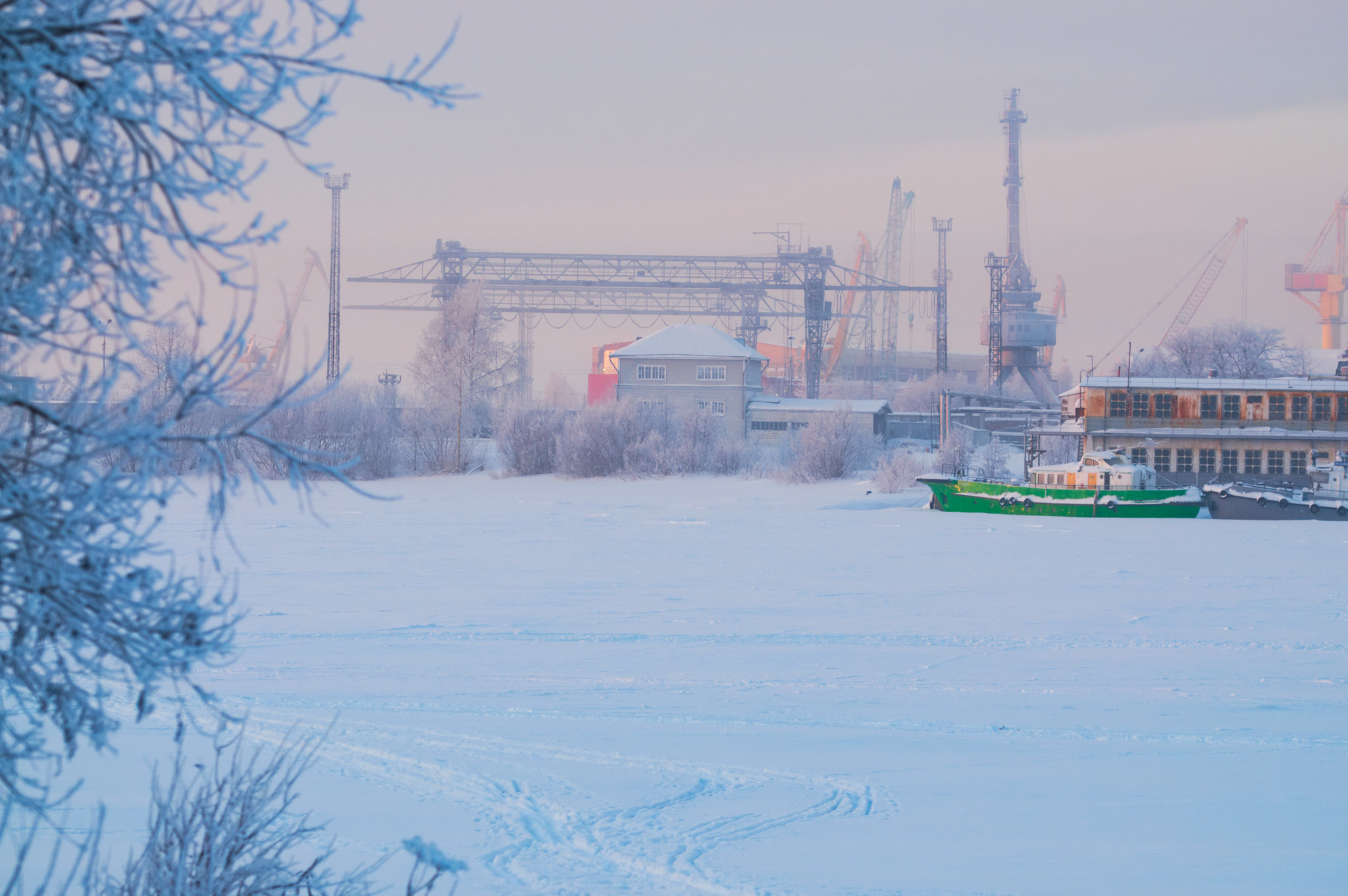 Архангельск -30 °C | Пикабу