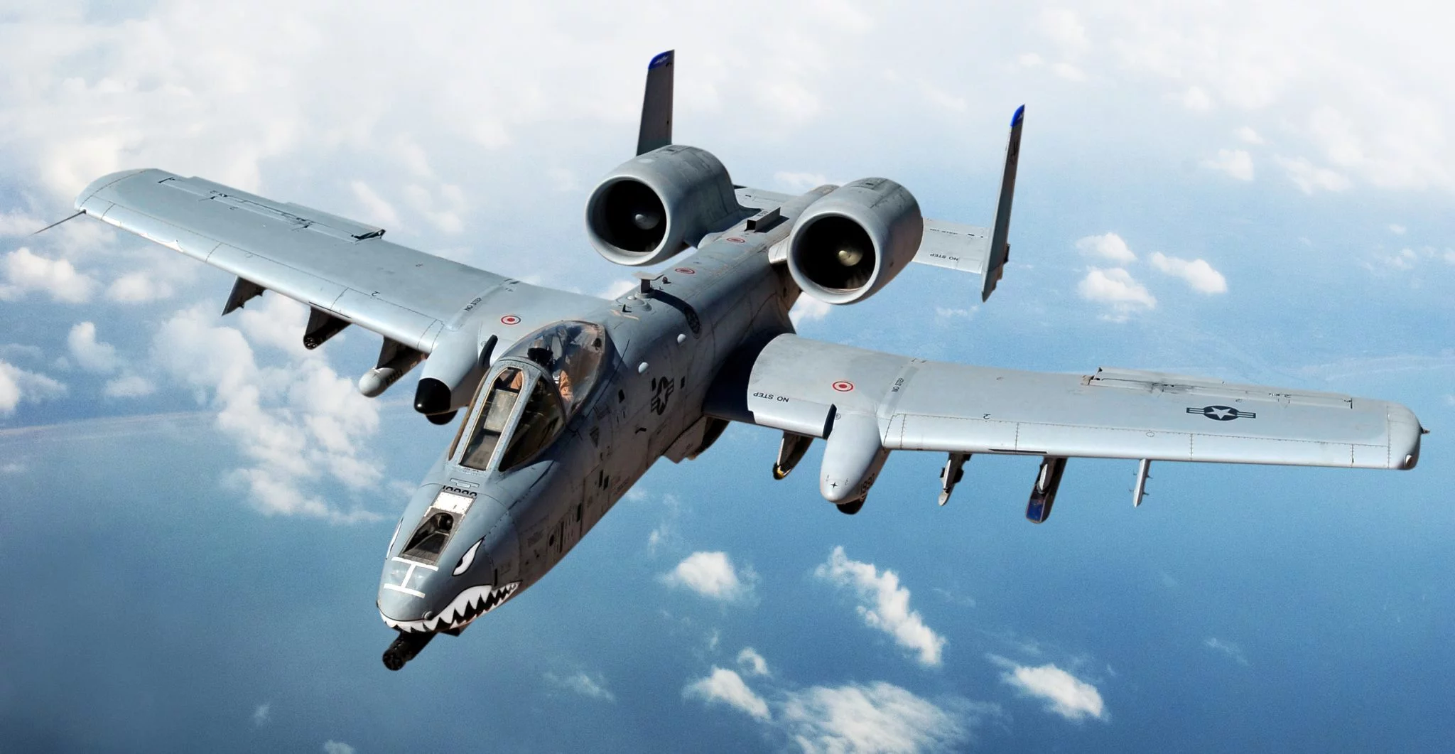 Fairchild-Republic A-10А Thunderbolt II. Бронированный кабан | Пикабу