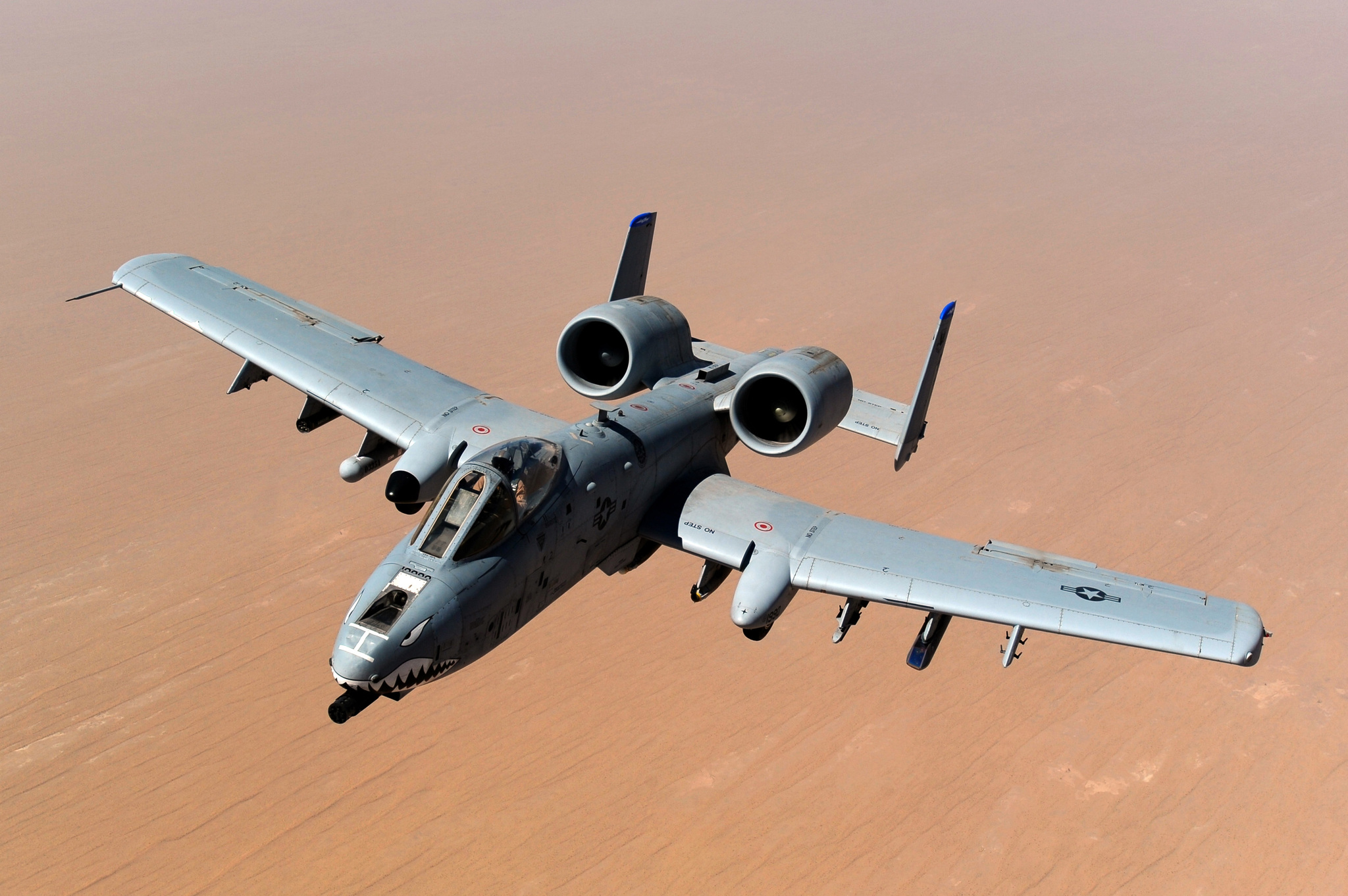 Fairchild-Republic A-10А Thunderbolt II. Бронированный кабан | Пикабу