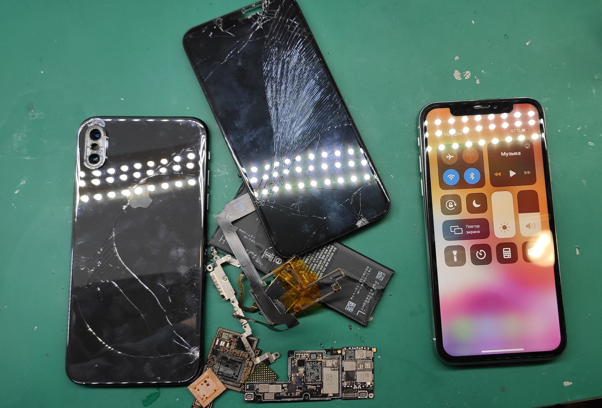 Iphone X. Total repair | Пикабу