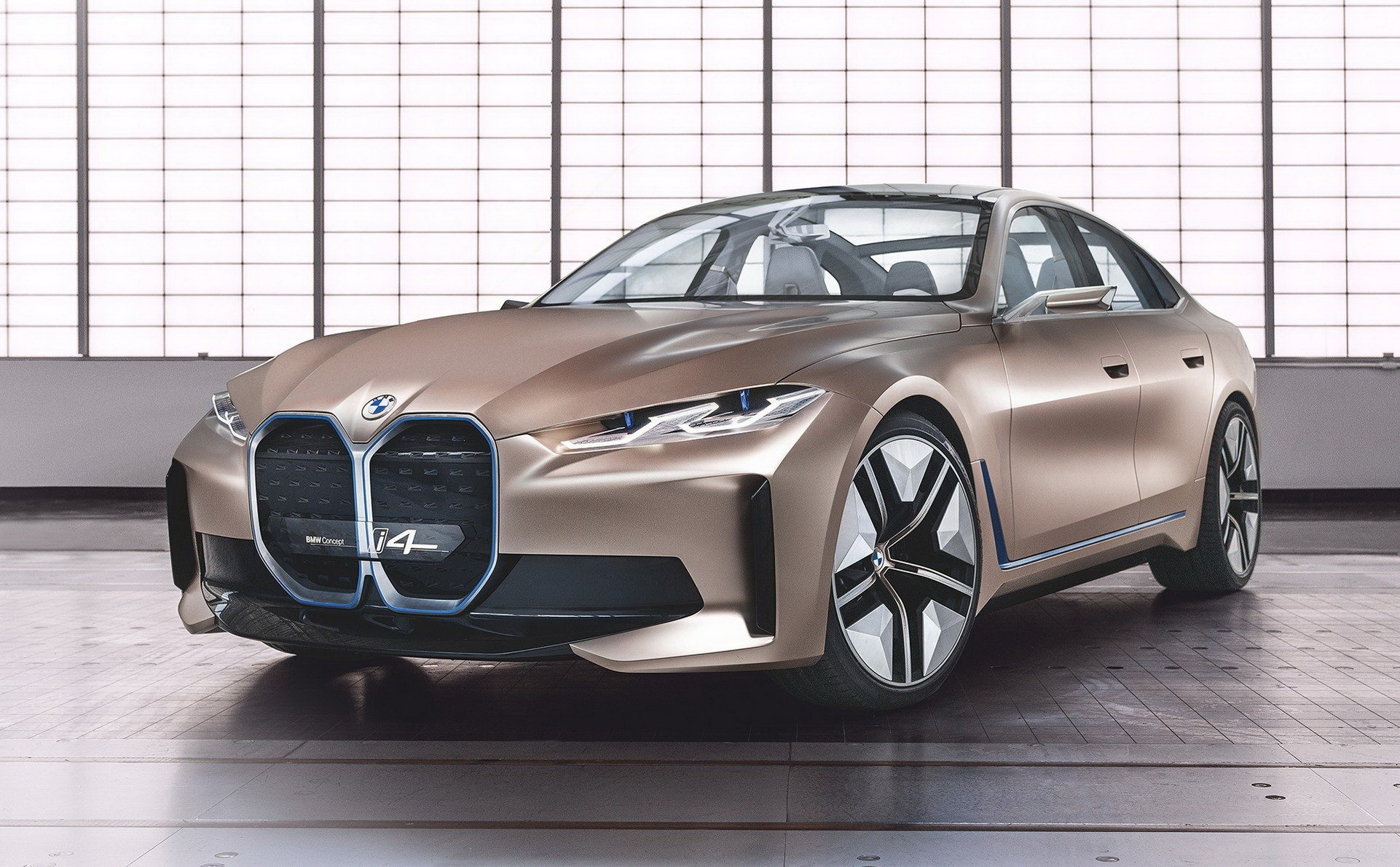 2021 BMW i4 Concept — посторонись Tesla | Пикабу