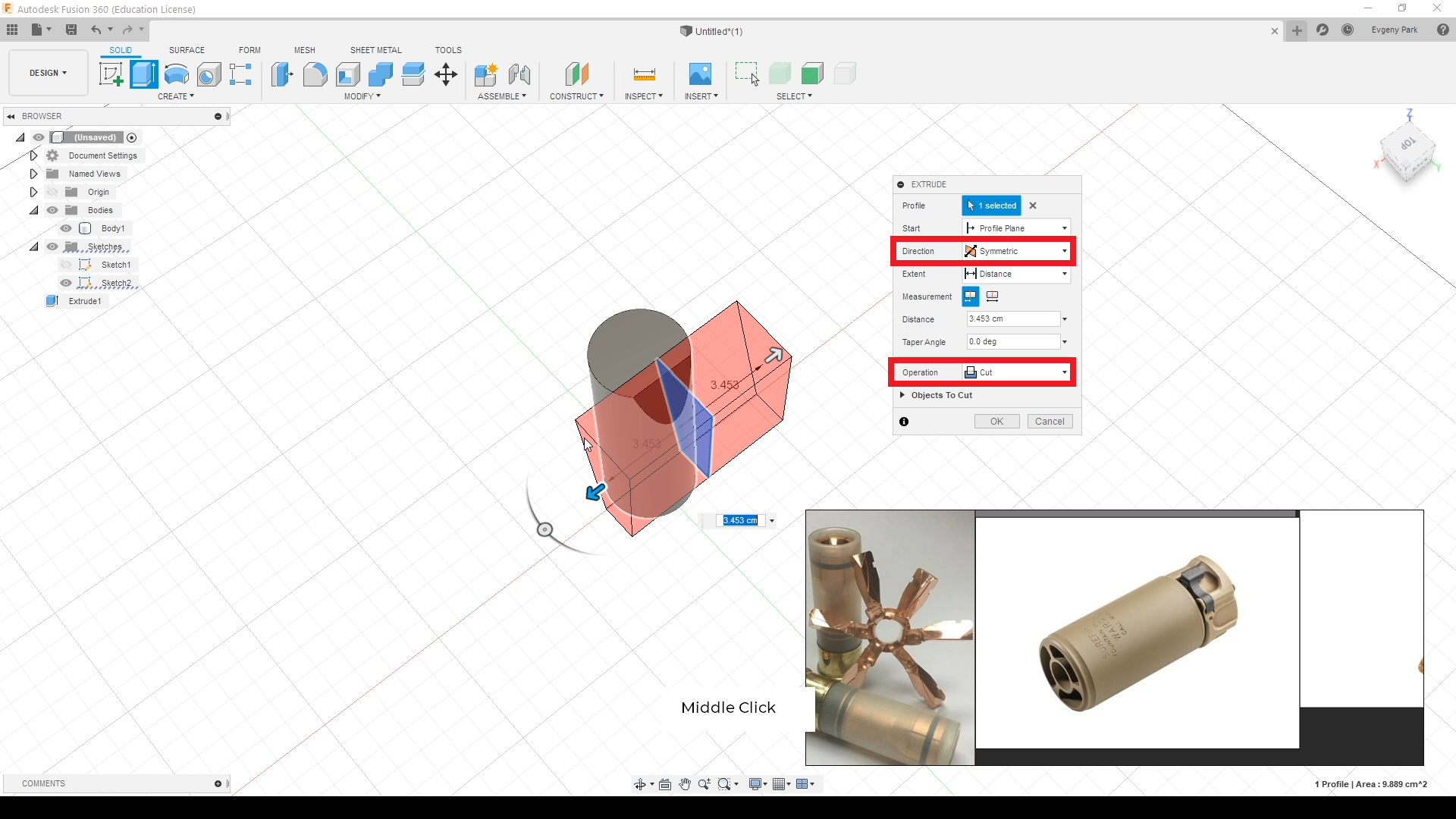 Fusion 360 как вставить картинку