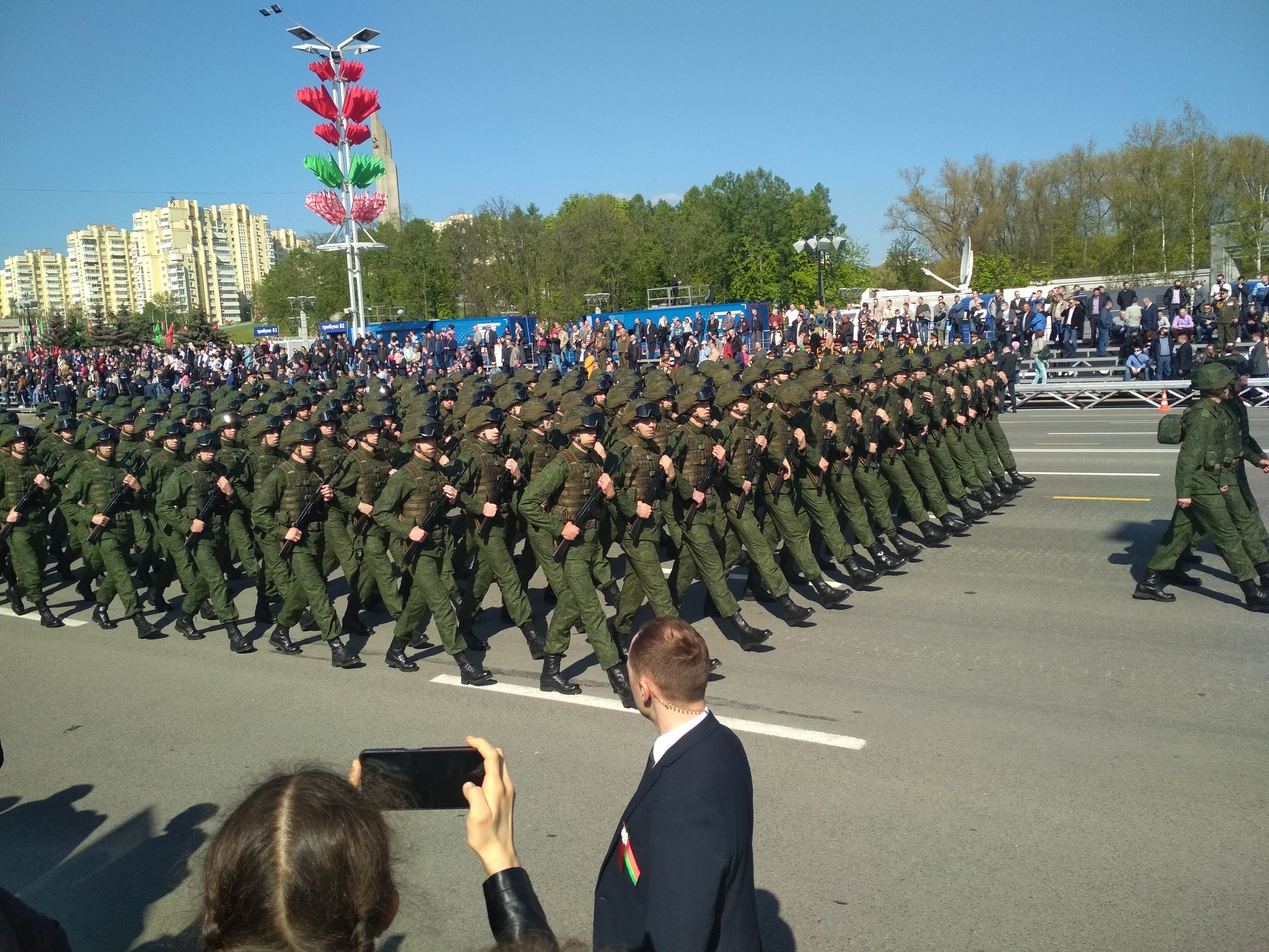 День победы в минске фото