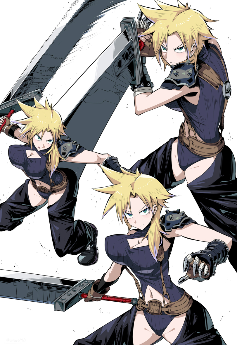 Cloud Strife by simure460 | Пикабу