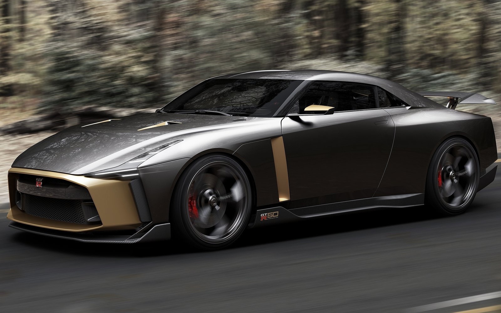 Достойное празднование — Nissan GT-R50 by Italdesign Concept (2018) | Пикабу