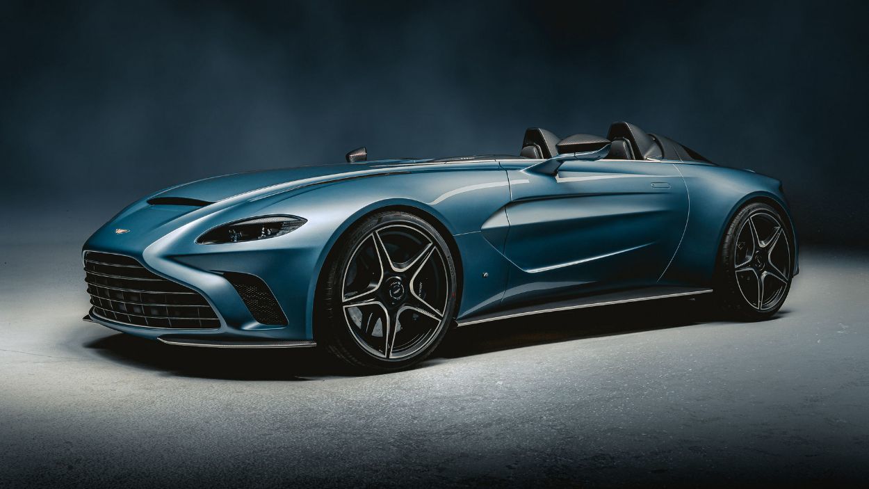 2021 Aston Martin V12 Speedster-истребитель в авто мире | Пикабу