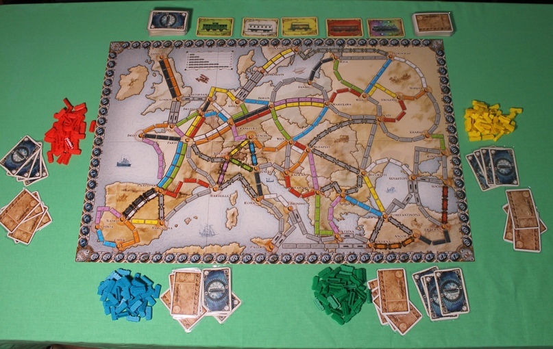 Ticket to ride. Europe | Пикабу