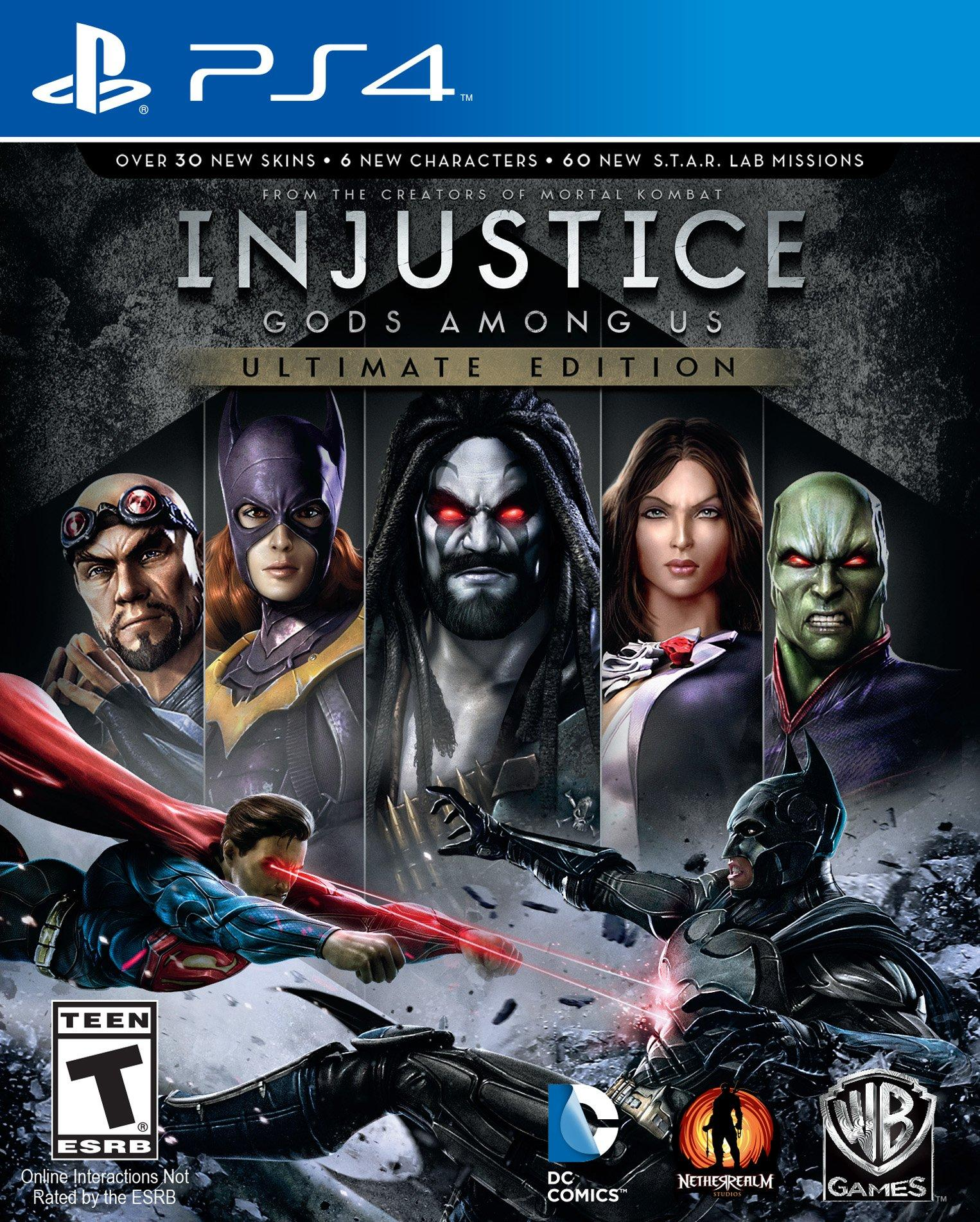 PS4 Injustice Gods Among Us