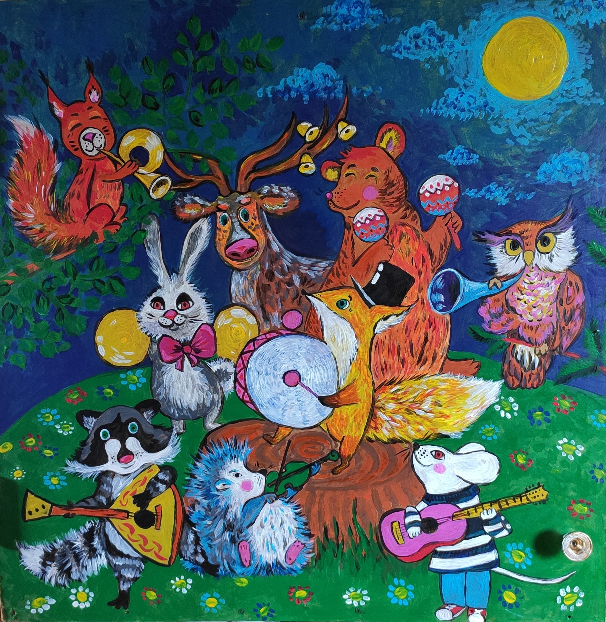 Лесной оркестр | Пикабу