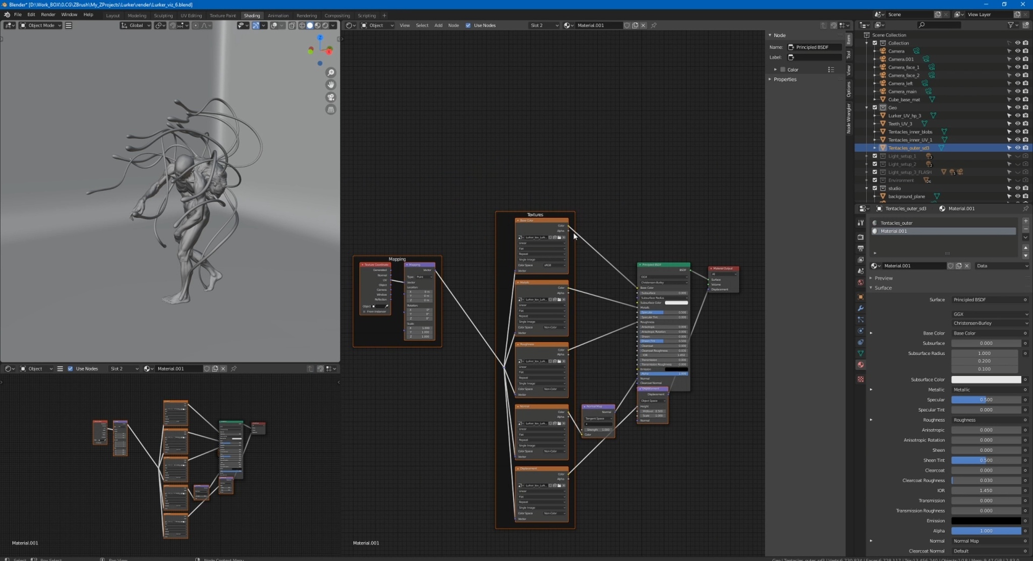 Работа с материалами в Blender часть 1