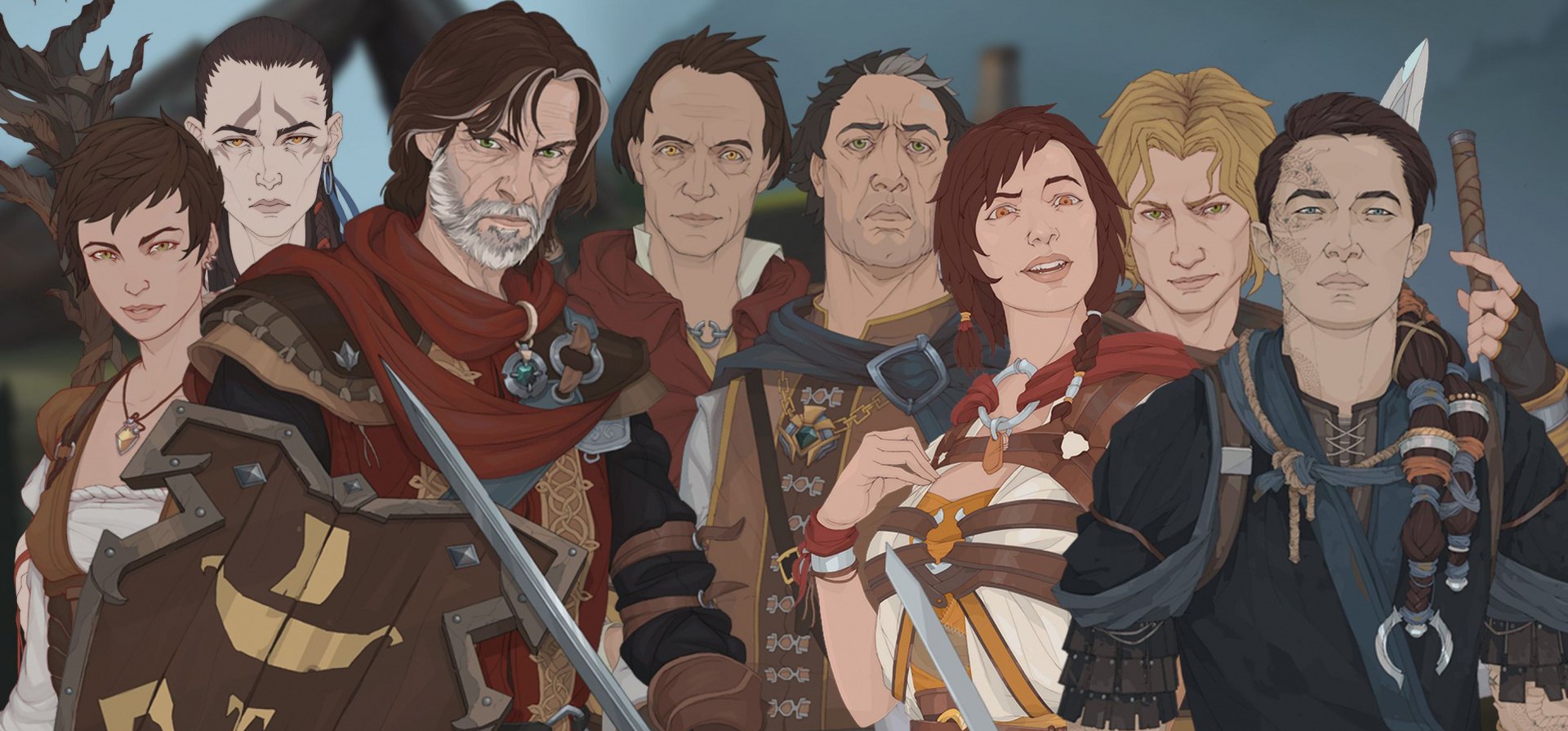 Ash of Gods: Redemption — российская The Banner Saga | Пикабу