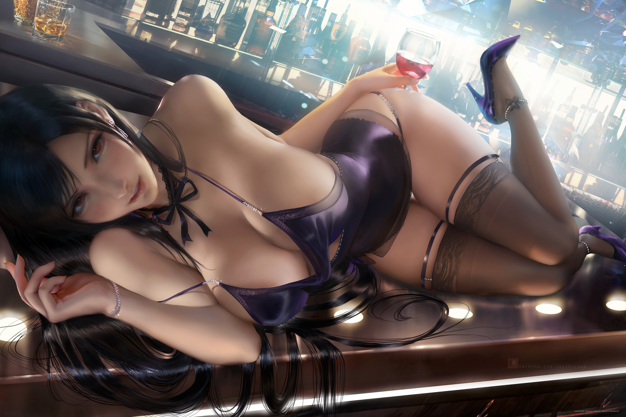Sakimichan Tifa Hentai