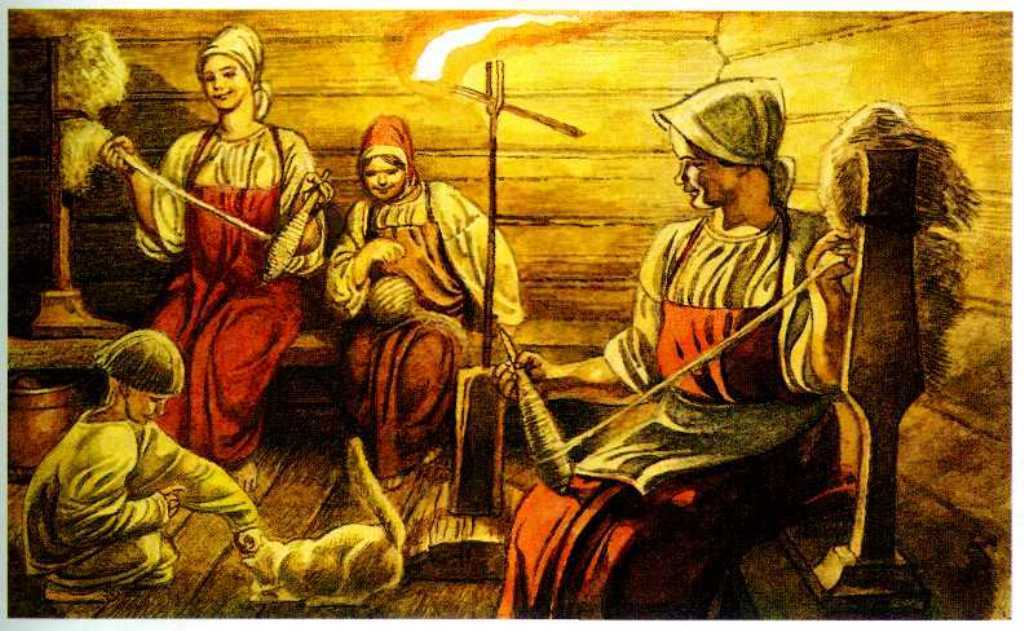 Древнерусская жизнь в картинках