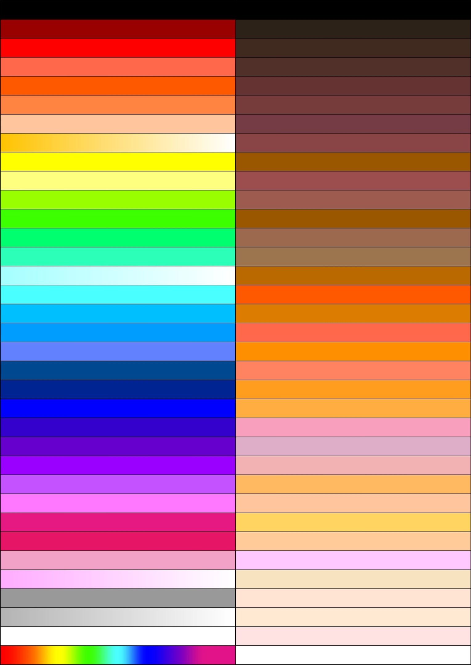 Гамма цветов. Цвета по порядку картинки. Цветные полоски. Цвета по порядку картинки. Цвета по порядку картинки.