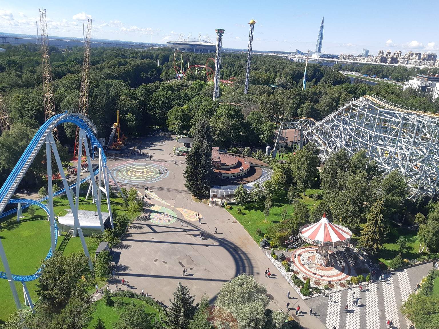 Прогулка между станциями метро Крестовский остров и Беговая. 26 августа  2020-го года | Пикабу