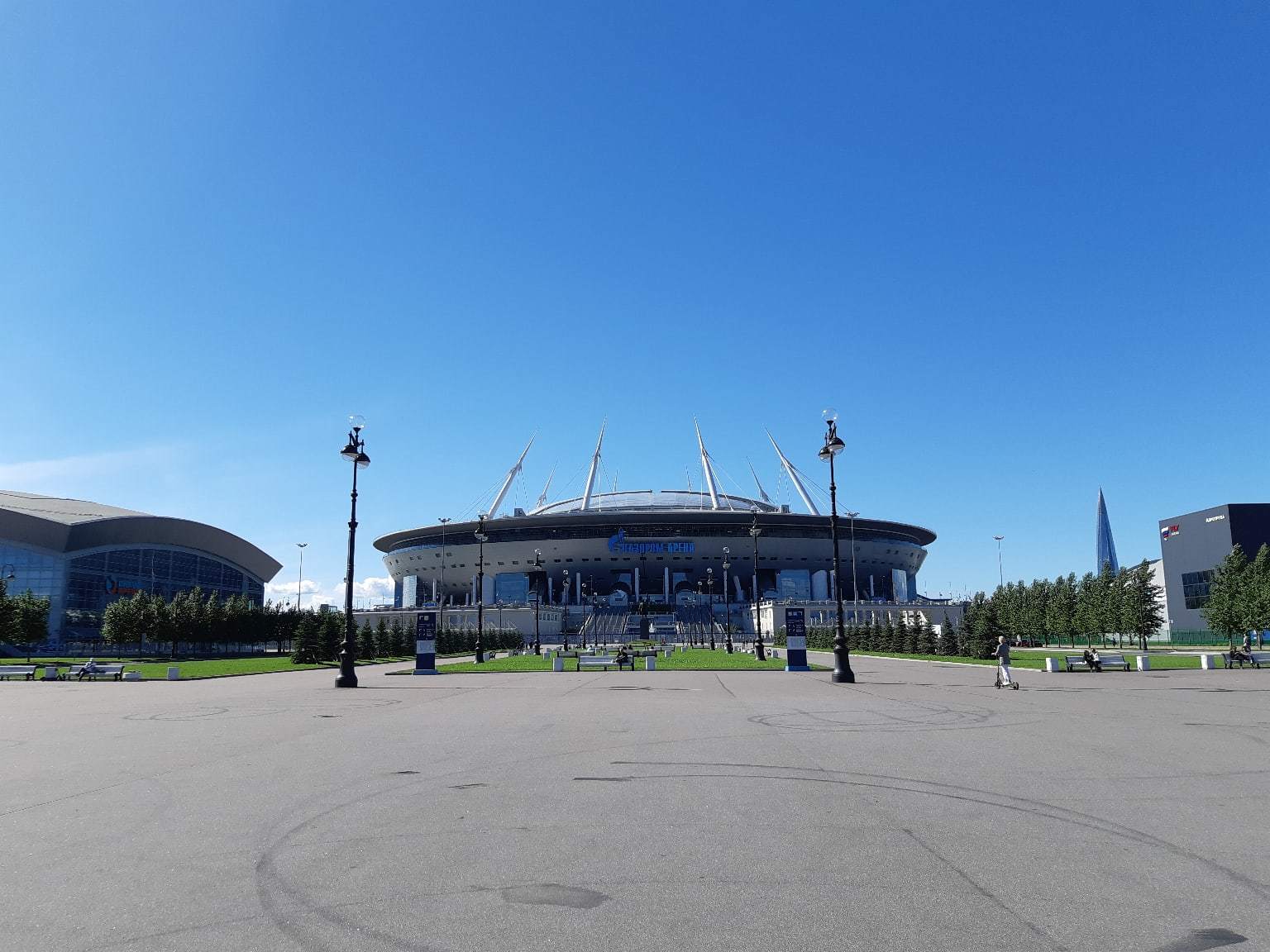 Прогулка между станциями метро Крестовский остров и Беговая. 26 августа  2020-го года | Пикабу