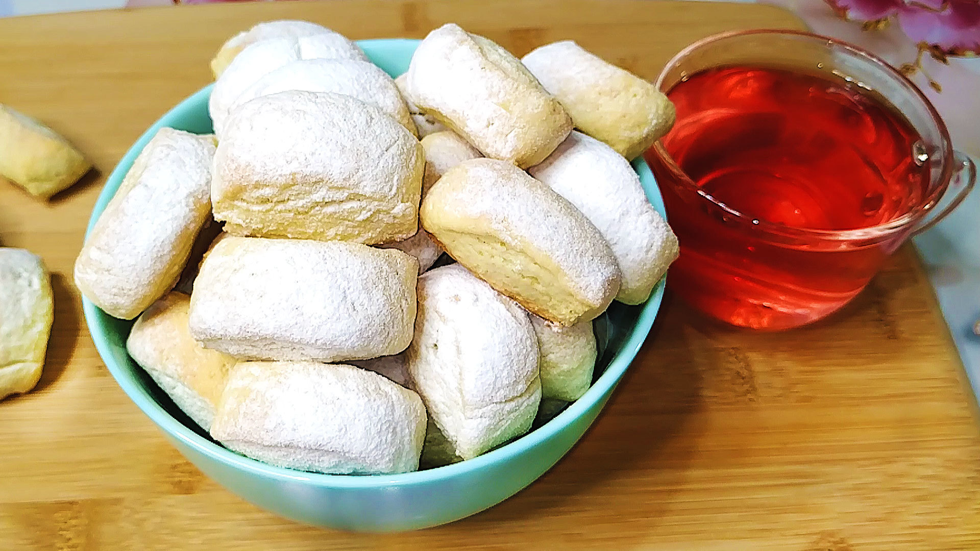 Приготовил вкусное и быстрое печенье к чаю, пока жены нет дома. Легкий  рецепт! | Пикабу