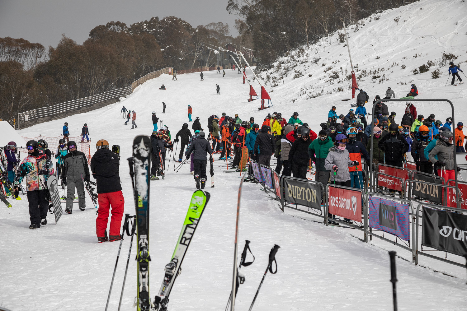 Снег и горные лыжи в Австралии в COVID. Снежные горы. Thredbo | Пикабу