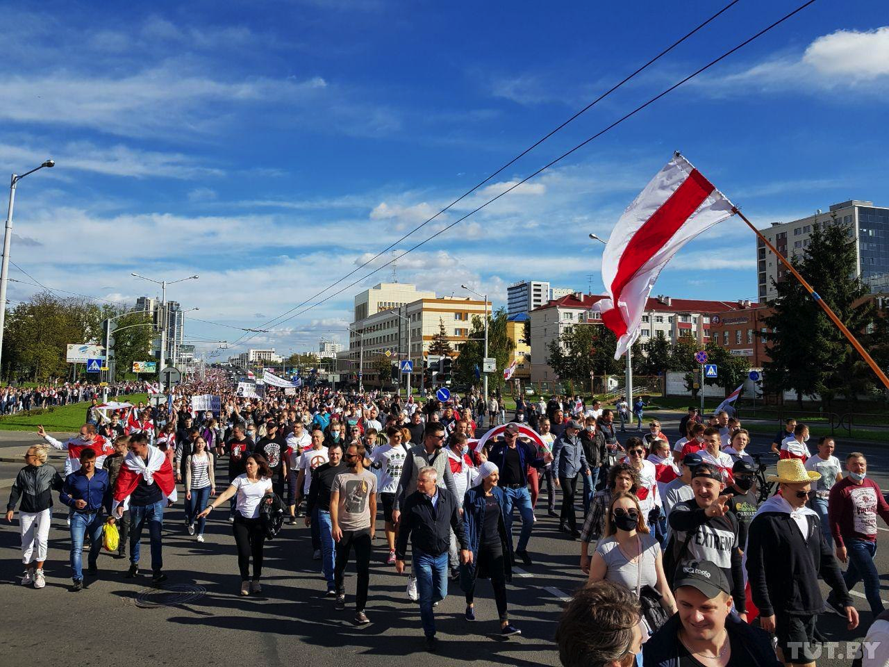 1) 13 сентября. Протесты в Беларуси - 