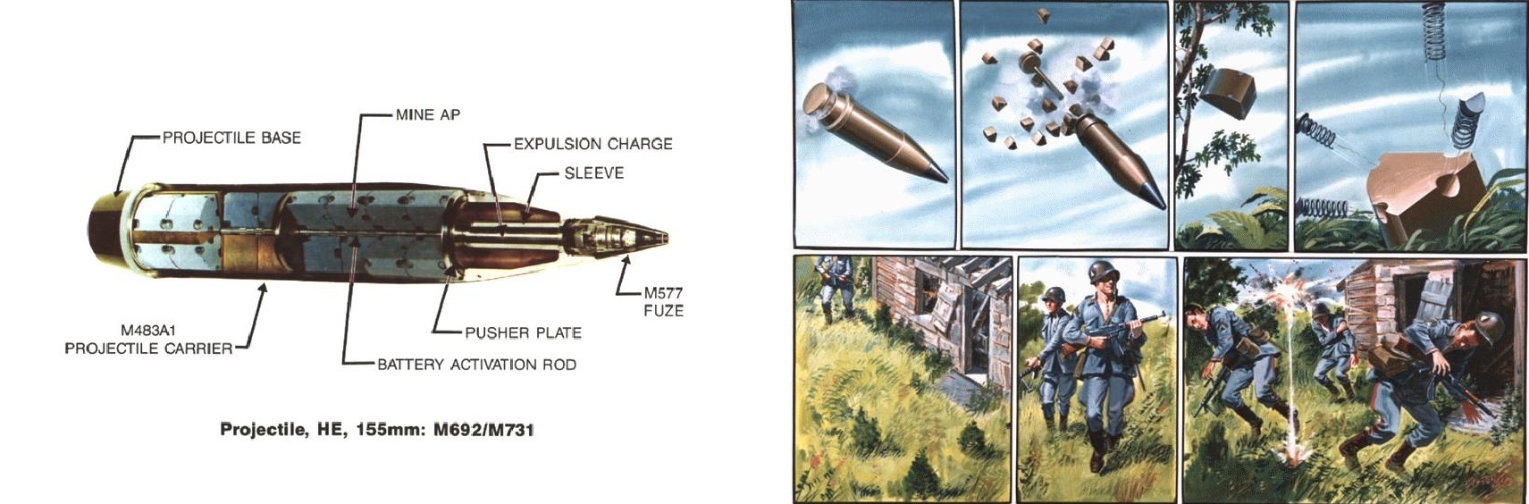 Мины сил специального назначения США- M2 (M4) SLAM (Selectable Lightweight  Attack Munition) и M86 PDM (Persuit Deterrent Munition) | Пикабу