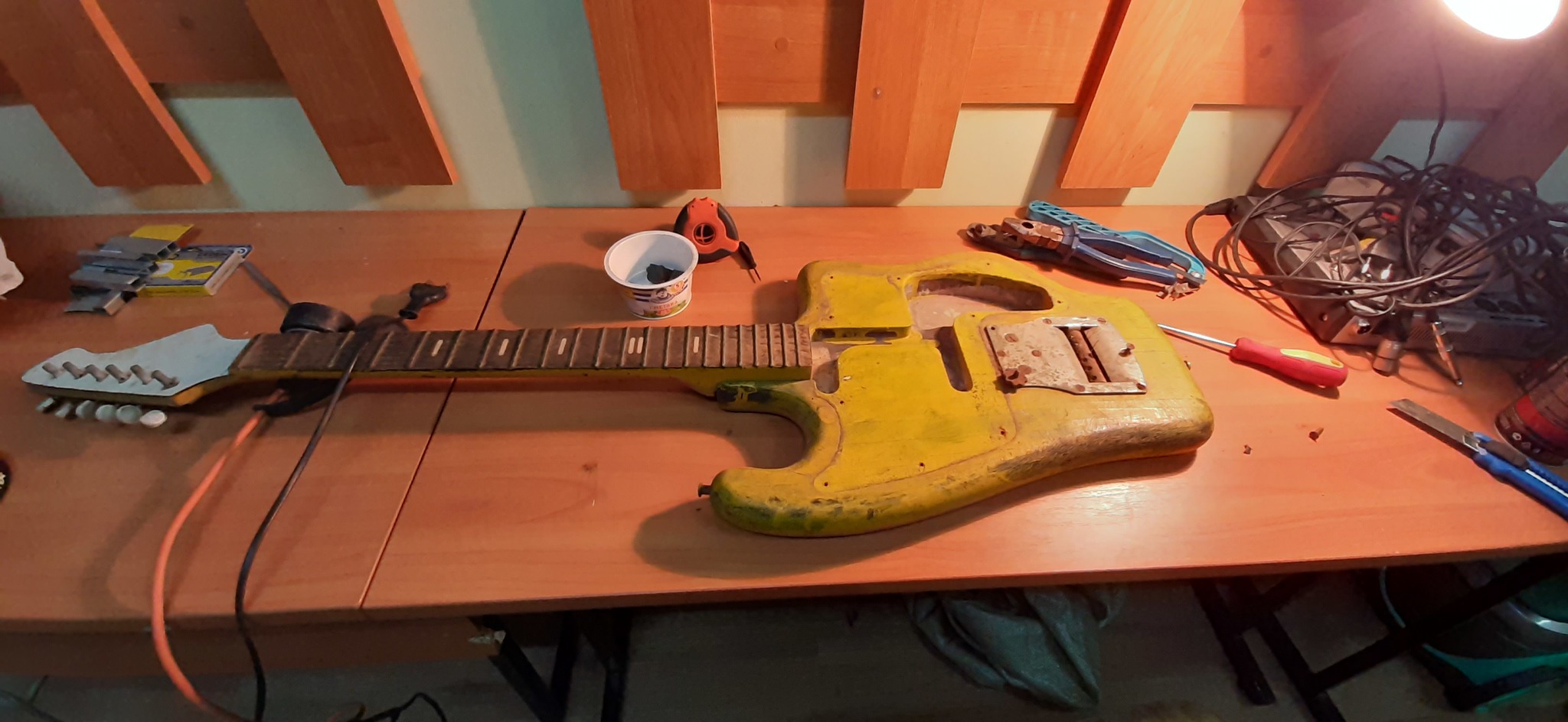 Электрогитара "Тоника" | Пикабу