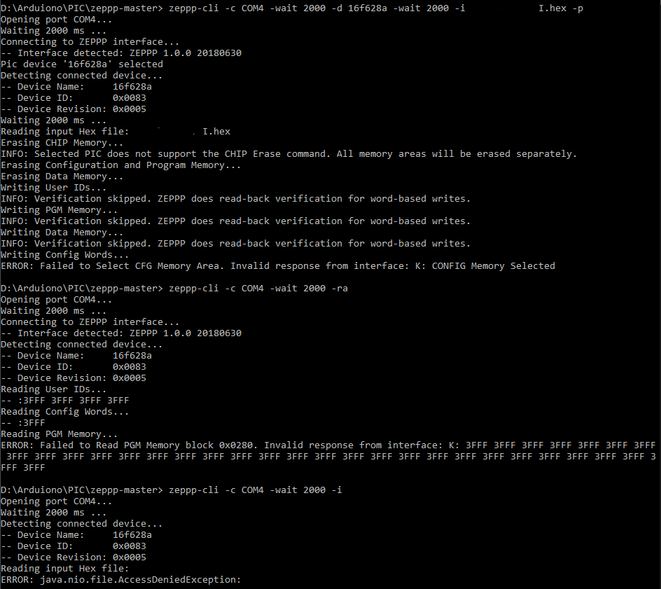 Прошивка PIC16F628A | Пикабу