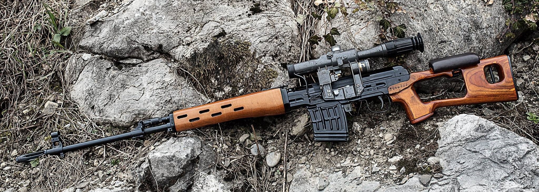 СВД снайперская винтовка Драгунова 7.62 с глушителем