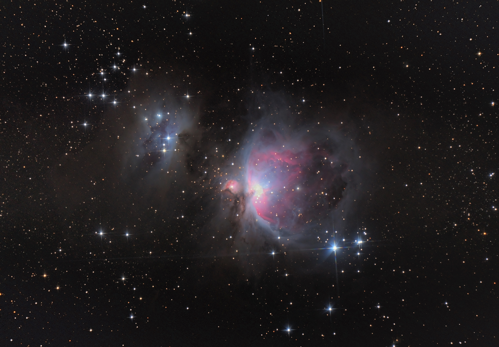 Большая туманность Ориона | Пикабу