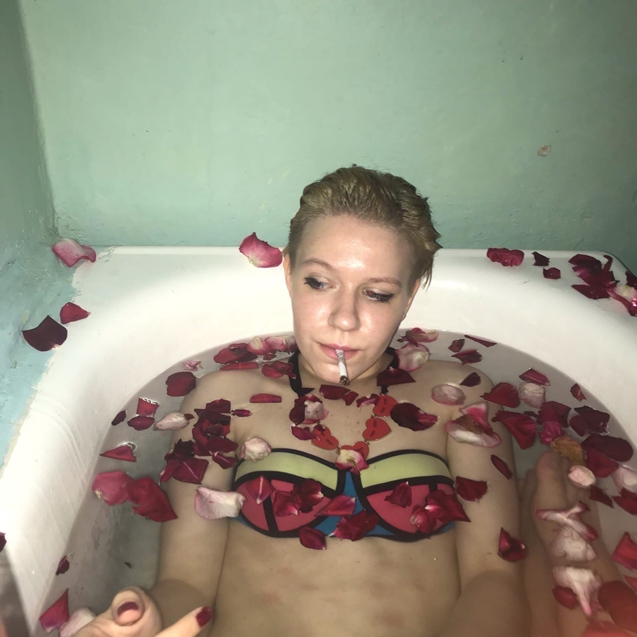 Романтика в ванне прикол