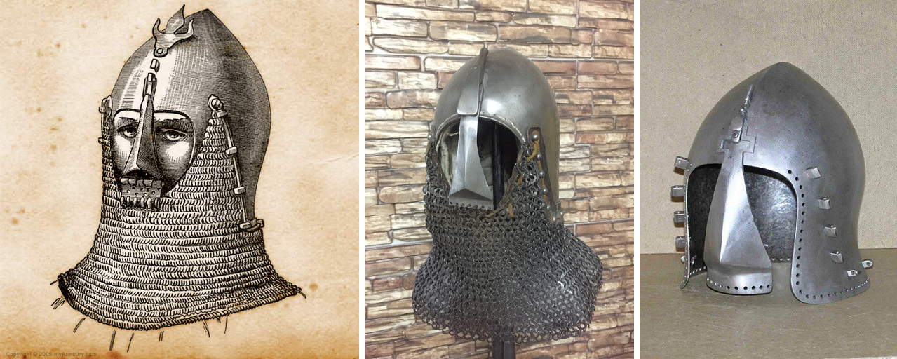 Средневековые шлемы
