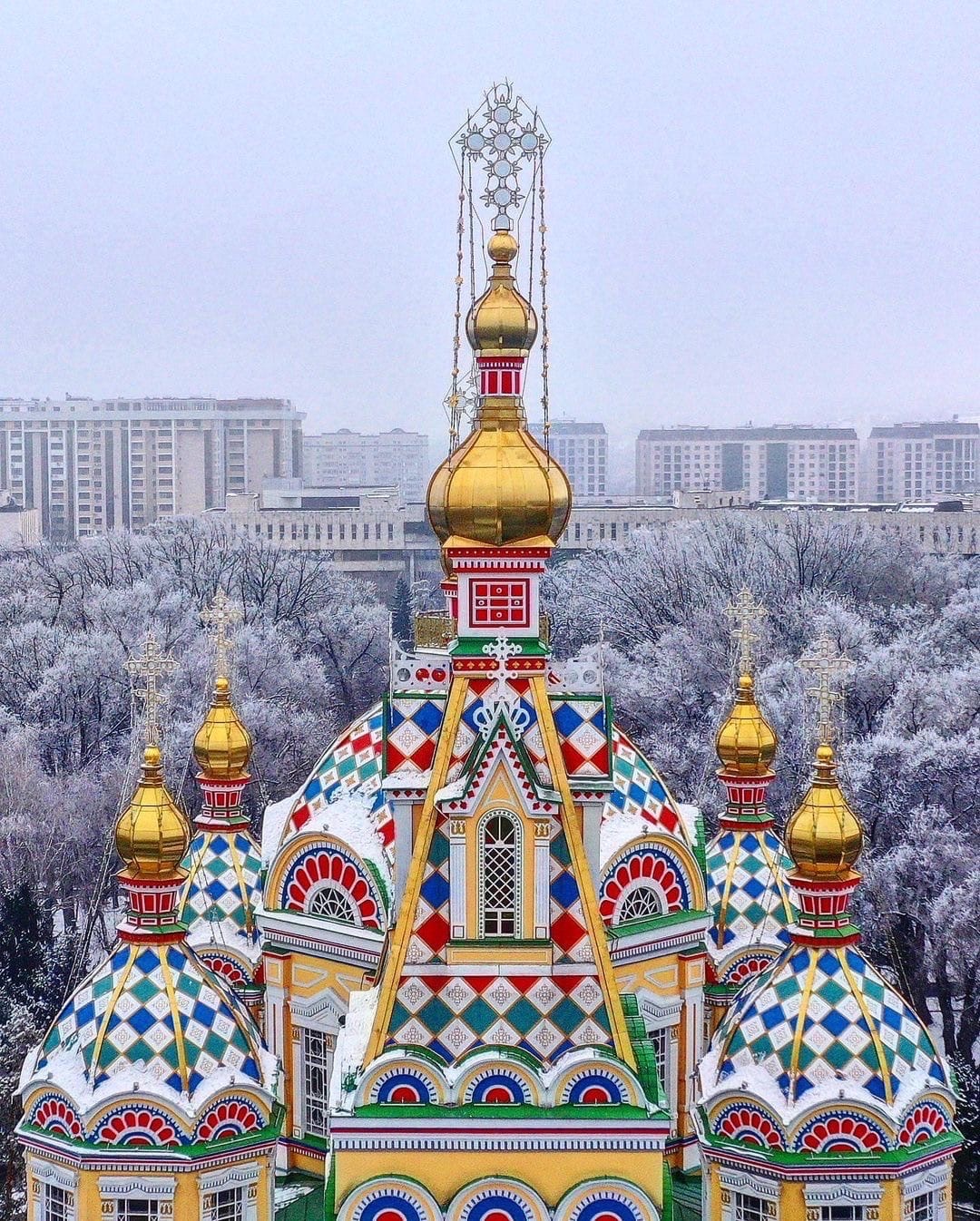 Вознесенский собор. Алматы, Казахстан | Пикабу