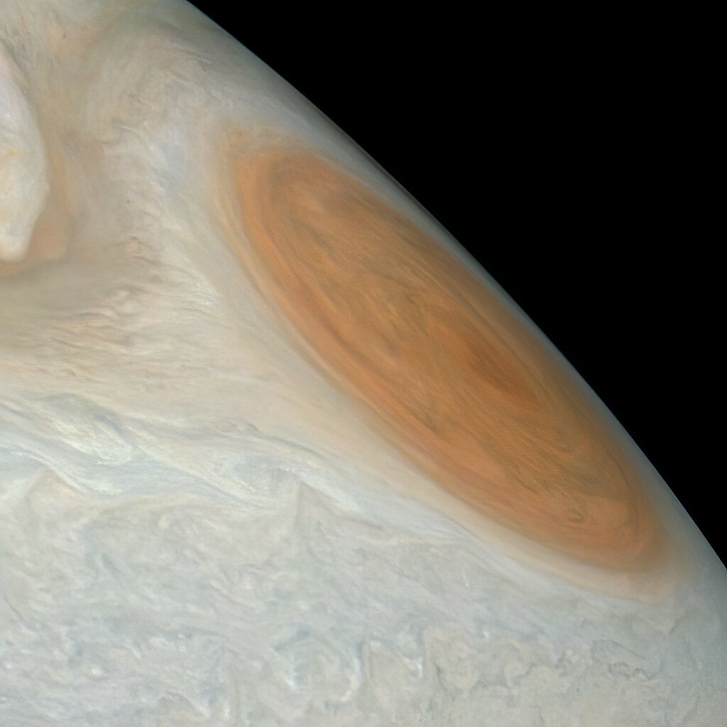 Красное пятно Юпитера Юнона