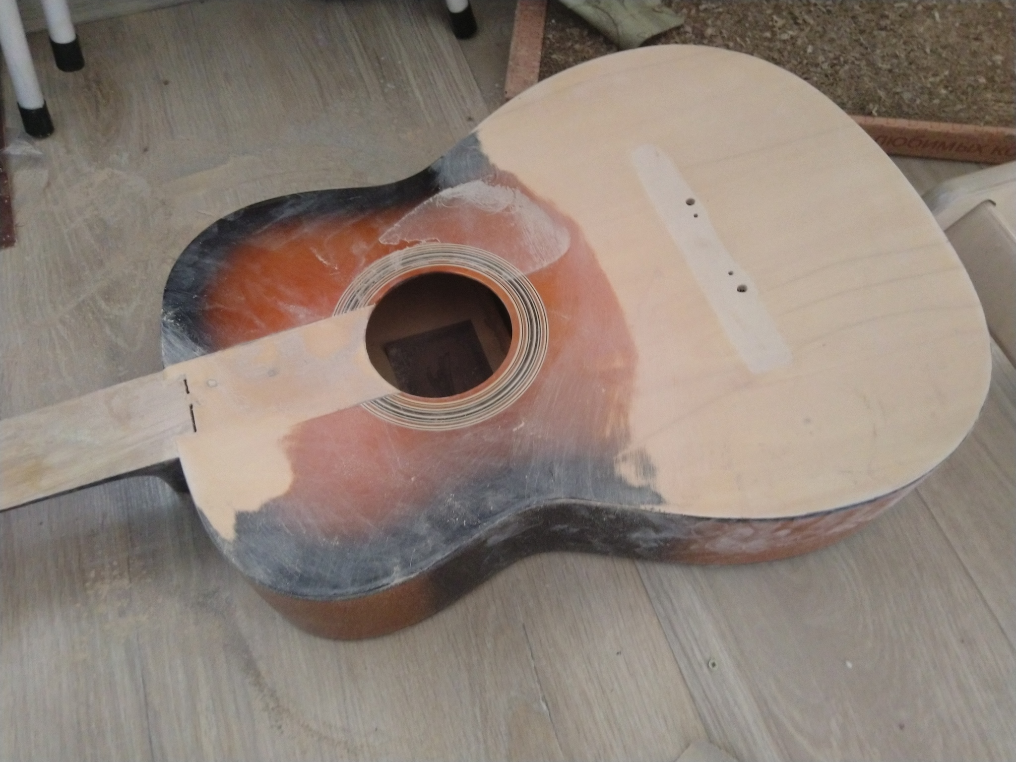 Самостоятельный ремонт гитары