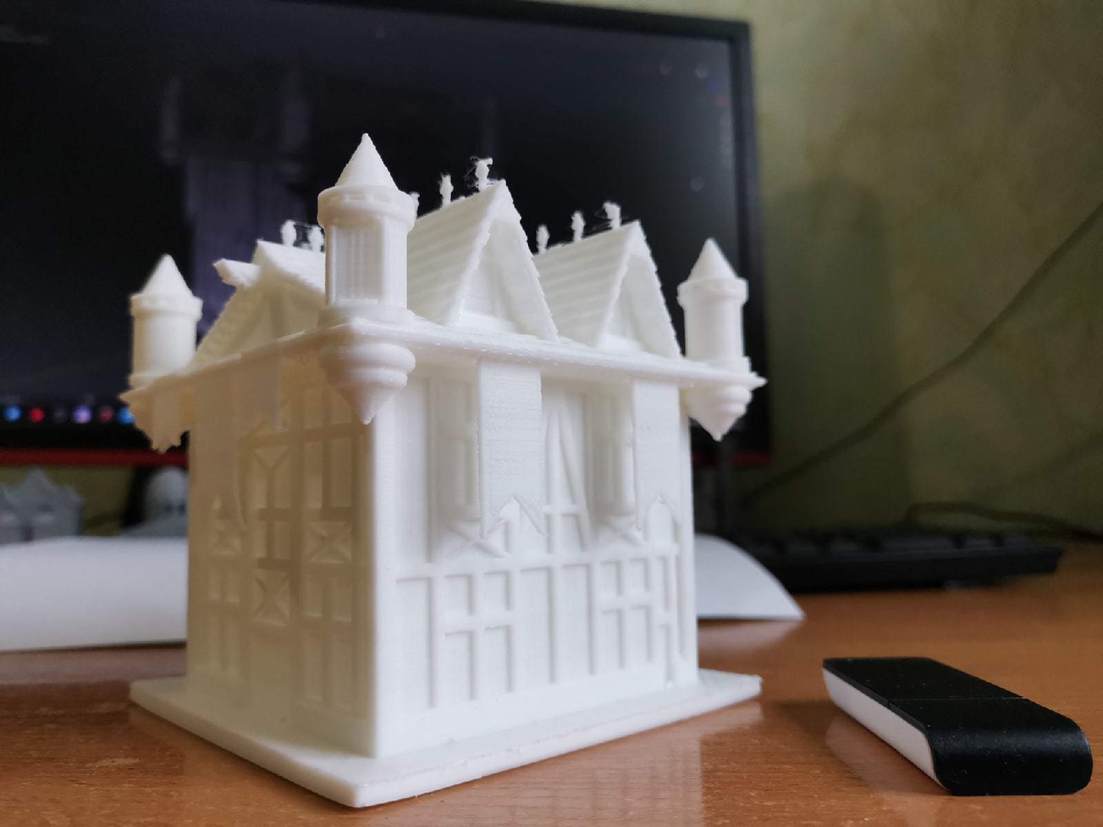 Герои 3. Город Замок. Капитолий (3D print) | Пикабу