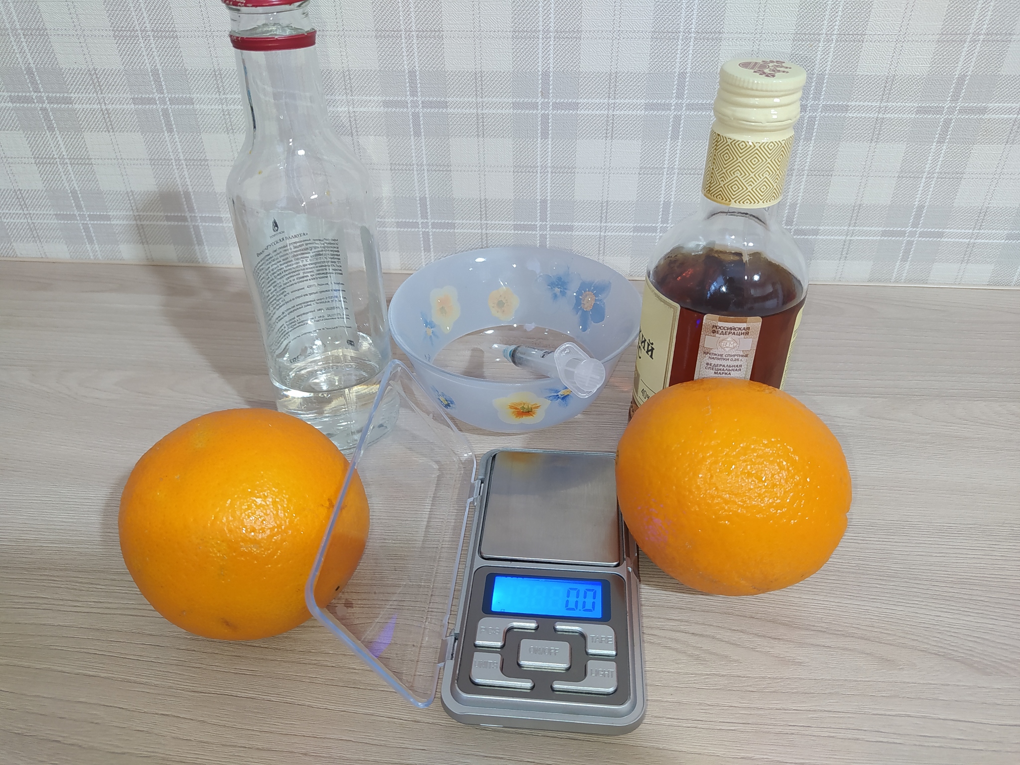 Апельсиновая настойка на водке в домашних условиях