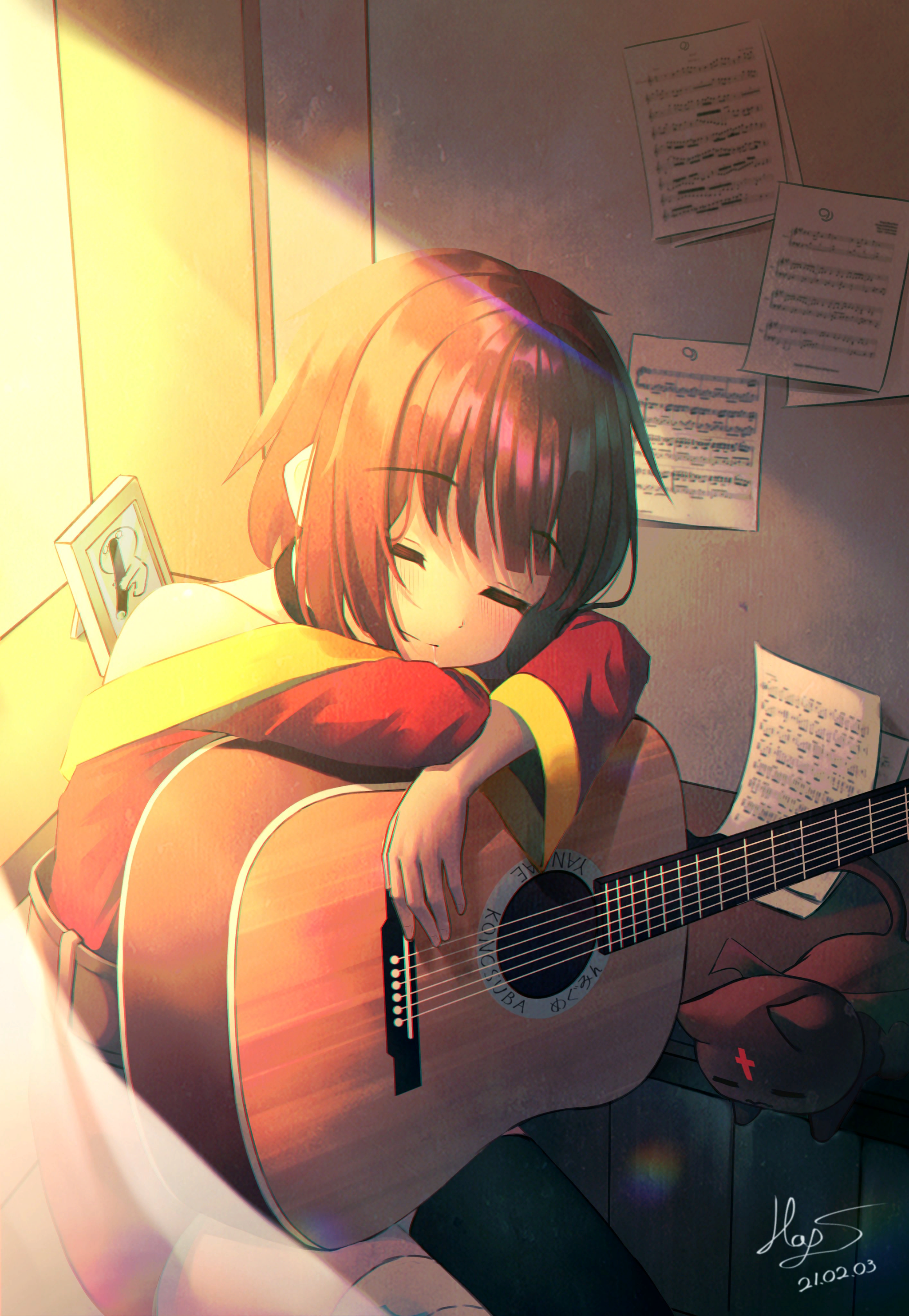 Megumin is sleeping | Пикабу