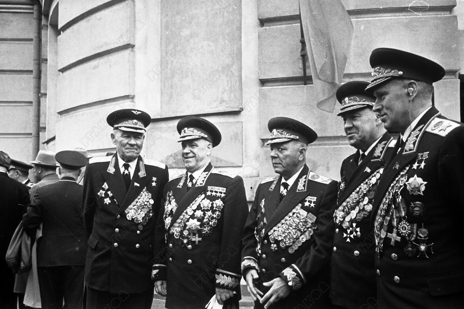 Константин Андреевич Вершинин парад Победы 1945