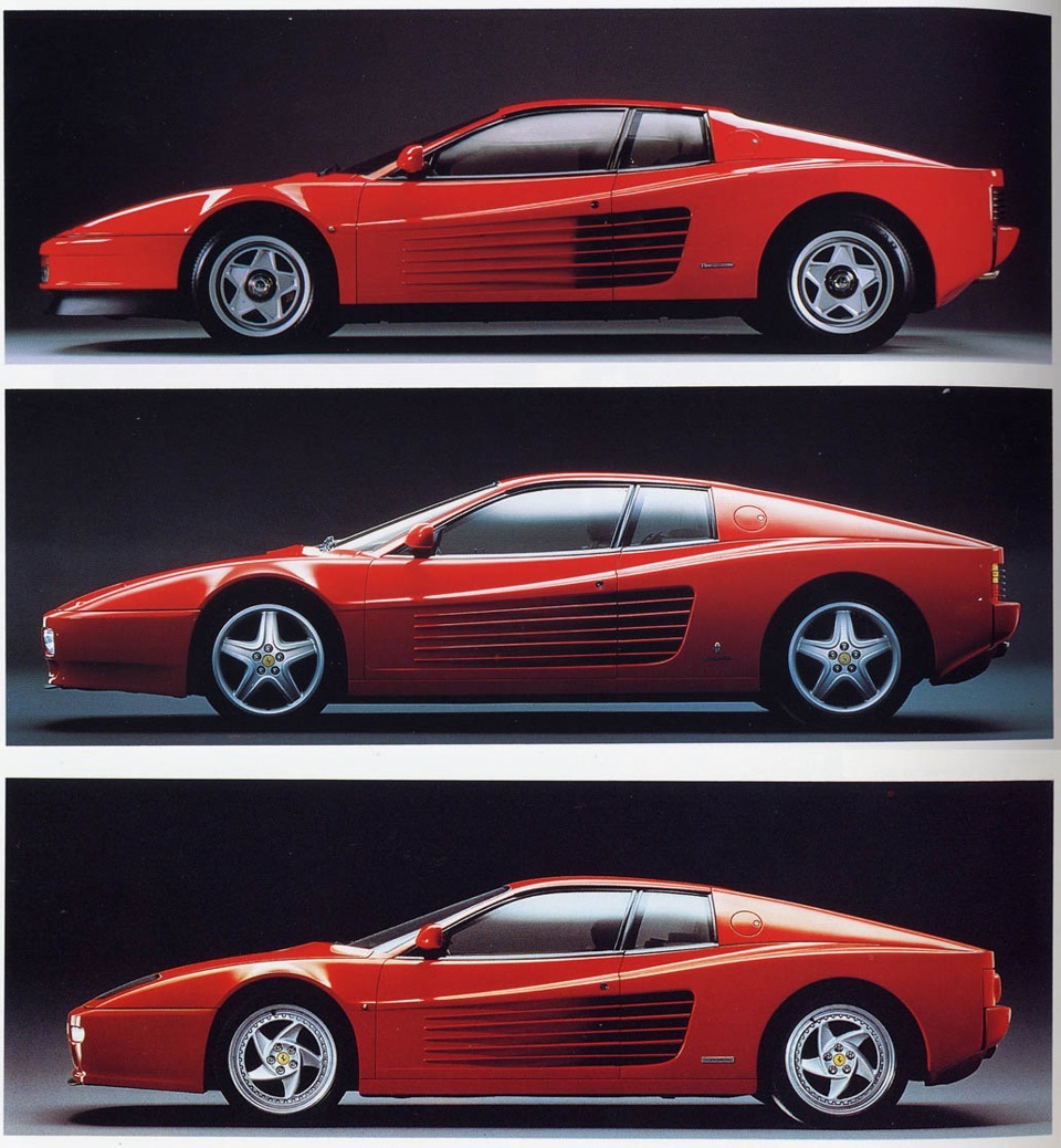 Ferrari Testarossa: истинный Gran Turismo | Пикабу