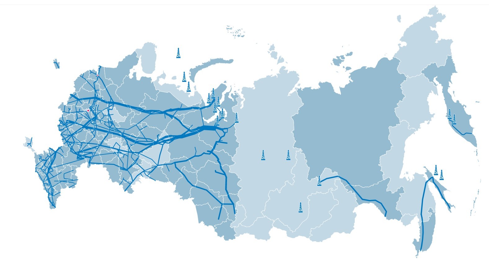 Онлайн карта газификации России 2021–2025 | Пикабу