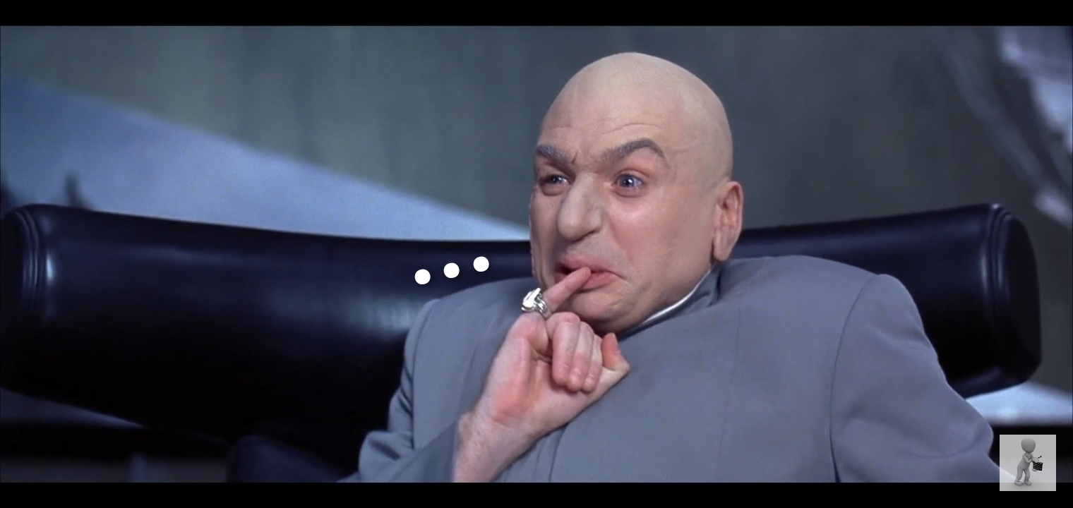 Dr evil cat gif