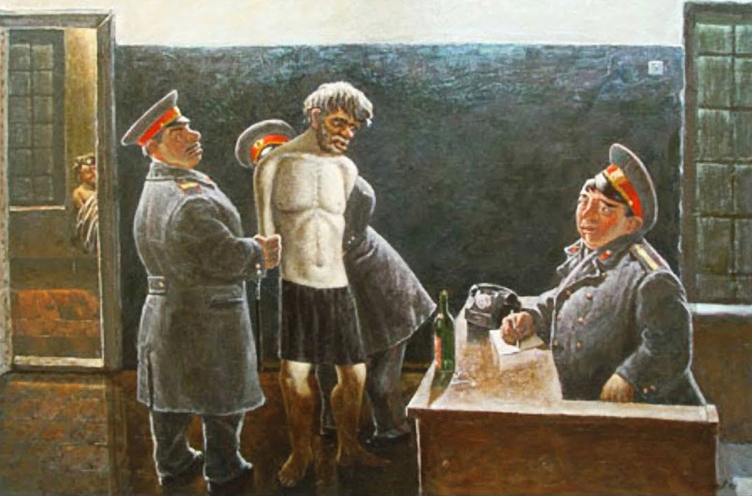 "Арест пропагандиста. Медвытрезвитель" | Пикабу