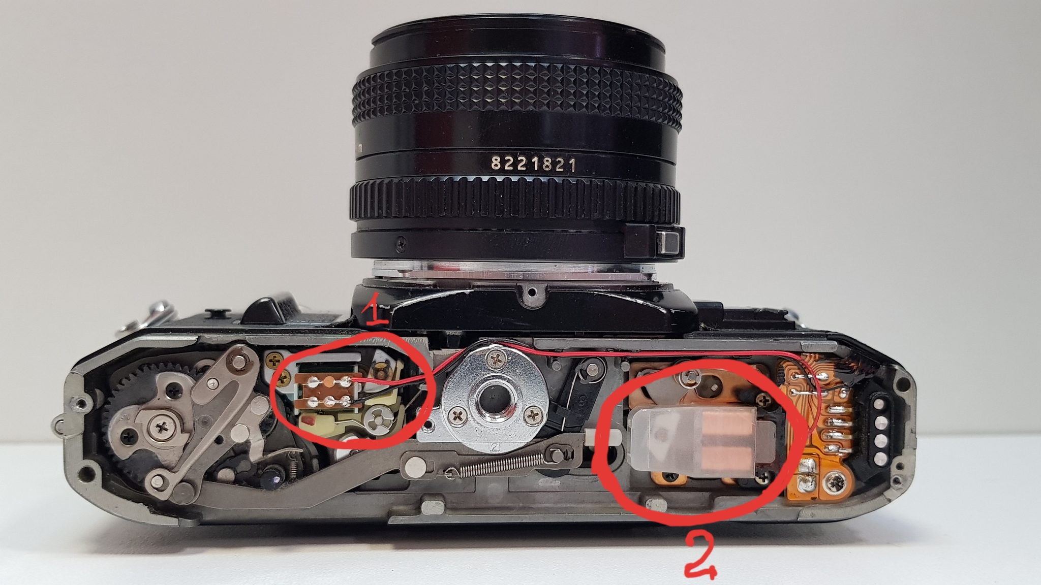 Ремонт объектива Canon EF 50 mm f/1.4 USM
