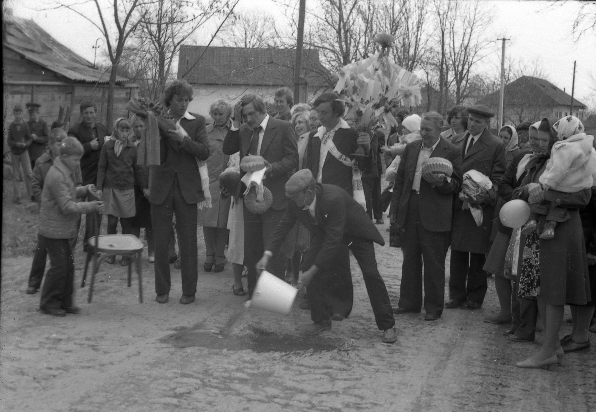 Сельская свадьба образца 1980 года | Пикабу