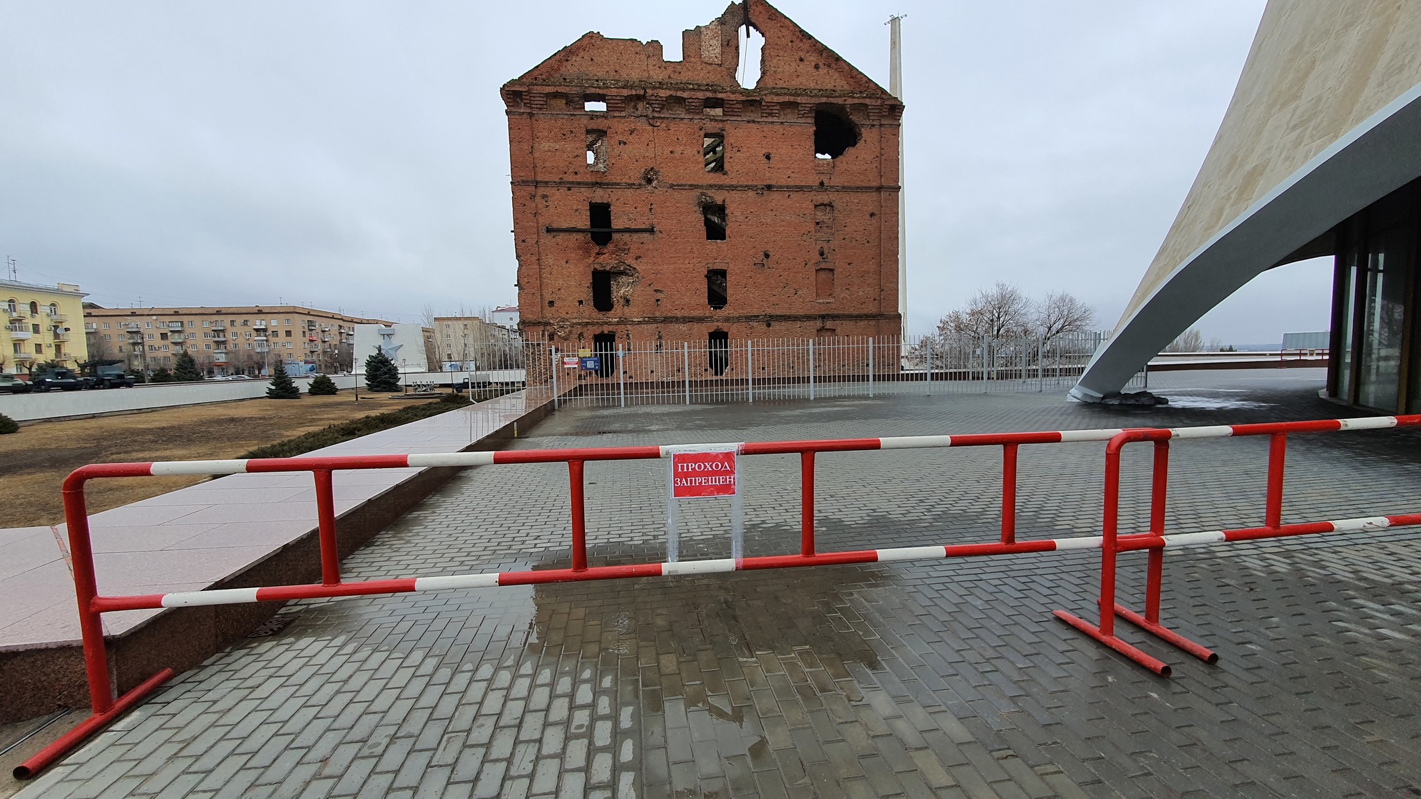 В Волгограде разрушается знаменитая мельница Гергардта | Пикабу