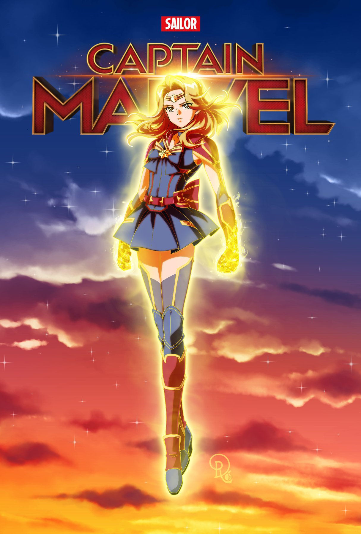 Sailor Captain Marvel | Пикабу